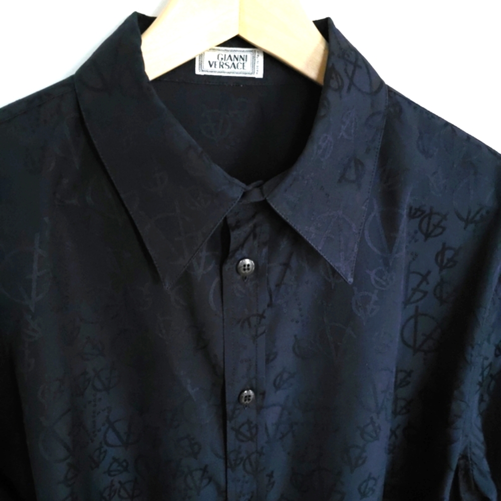 Gianni Versace mens black shirts